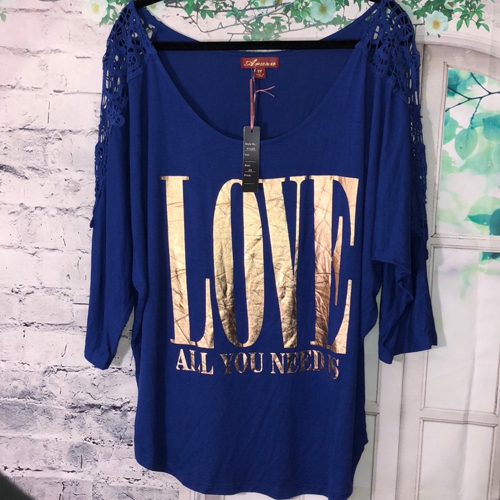 “all you need is LOVE " 2X